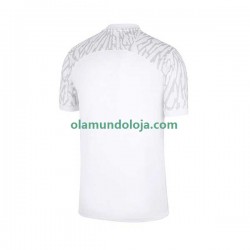 Camisola Polónia Homem Equipamento Primeiro Copa do Mundo 2022 Manga Curta